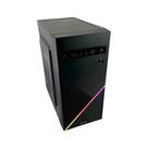 Gabinete Gamer Liketec Basic One V2 Rgb Sem Fan Micro Atx Rgb Preto