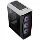 Gabinete Gamer MID Tower RGB Aero ONE FROST Branco Aerocool Gabinete Gamer MID Tower RGB Aero ONE FROST Branco Aerocool