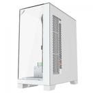 Gabinete gamer mid tower sem fan sem fonte liketec empire snow lc-at-empire-2092