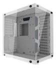 Gabinete Gamer Motospeed Hyrax, Atx, Frente E Lateral Em Vidro Temperado, Branco - Hgb700w