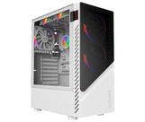 Gabinete Gamer Pcyes Set White Ghost Lateral Em Vidro Temperado Gabinete Gamer Pcyes Set White Ghost Lateral Em Vidro Temperado