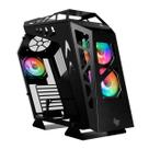 Gabinete Gamer Pichau Seraph, RGB, Mid-Tower, Lateral de Vidro, Com 3 Fans, Preto