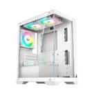 Gabinete Gamer Rise Mode Crystal Glass Mid Tower Vidro Temperado USB 3.0 Sem Fans