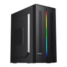Gabinete Gamer Sg26 Preto Com Fita De Led RGb Vinik