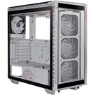 Gabinete Gamer XPG Battlecruiser, Super Mid Tower, ARGB, com FAN, Laterais e Frontal em Vidro, Branco - 75260030