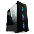 Gabinete Gamer Z22 Fulltower ATX lateral vidro temperado PSU cover