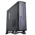 Gabinete horizontal slim sff dt-120bk com fonte sfx 200w preto c3tech