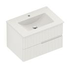 Gabinete Integrado 2 Gavetas 70x47cm com Lavatório Elite Gabinete Integrado 2 Gavetas 70x47cm com Lavatório Elite