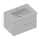 Gabinete Integrado 2 Gavetas 70x47cm com Lavatório Elite