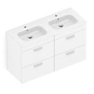 Gabinete Integrado 4 Gavetas 120x73cm com Lavatório Debba