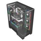 Gabinete Liketec Gamer Empire, Sky Tower, ATX, Lateral e Frontal em Vidro Temperado, Dark - LC-AT-EMPIRE-2091