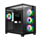 Gabinete Liketec Zeus Pro Glass Black, ATX Gabinete Liketec Zeus Pro Glass Black, ATX