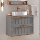 Gabinete Milena 80 Suspenso - Fabribam