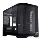 Gabinete mini ATX Gamer Neptune Pro MetalRed M5 preto