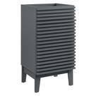 Gabinete Modway Render Gris 44x39x32 cm Laminado