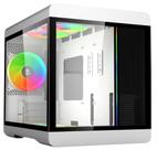 Gabinete Nexusgamer Mercury wideload aco aluminio vidro micro ATX