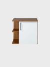 Gabinete para Banheiro 50cm Mdf Freijo Moscou - On Móveis