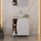 Gabinete para Banheiro 60cm Moab