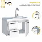 Gabinete Para Banheiro Aço Romã 60 Cozimax Branco Gabinete Para Banheiro Aço Romã 60 Cozimax Branco