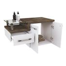Gabinete para Banheiro com Espelheira Legno 830 sem Cuba