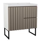 Gabinete para Banheiro com Pé Ferrara 80 cm Gabinete para Banheiro com Pé Ferrara 80 cm