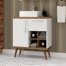 Gabinete para Banheiro com Pés 70cm Veneza