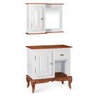 Gabinete para Banheiro e Armário Espelheira Dália 3064 Linz Móveis Gabinete para Banheiro e Armário Espelheira Dália 3064 Linz Móveis