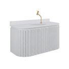 Gabinete para Banheiro Suspenso Emma 100cm