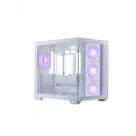 Gabinete para Computador Elite 681 Mid Tower ATX Aco Vidro Temperado 4 Ventoinhas ARGB Branco Cooler Gabinete para Computador Elite 681 Mid Tower ATX Aco Vidro Temperado 4 Ventoinhas ARGB Branco Cooler