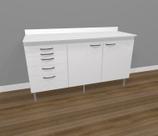 Gabinete Para Estúdio De Tatuagem E Body Piercing Em Mdf
