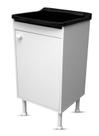 Gabinete Para Lavanderia Com Tanque Astra + Válvula + Sifão