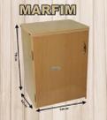 Gabinete Para Máquina Domestica+4 Rodinhas(2COME2 SEM FREIO)