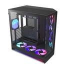 Gabinete PC NZXT H9 Flow RGB+ con 7 Ventiladores y Doble Cámara para Flujo de Aire Gabinete PC NZXT H9 Flow RGB+ con 7 Ventiladores y Doble Cámara para Flujo de Aire