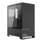 Gabinete Redragon Carbon Atx Mid Tower Lateral De Vidro Temperado Usb Tipo C Preto Ca-610B