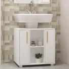 Gabinete Super Luxo 2 Portas 1 Prateleira Ecoplan Ecogbpg2-2 - Ecoplanejados