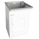 Gabinete Tanque de Lavar Roupas 26L Pequeno para Lavanderia