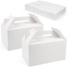 Gable Boxes LotFancy Party Favor, pacote com 25, 24 x 13 cm, brancas