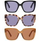 Gafas de Lectura con Lentes de Sol DOOViC Sobredimensionadas para Mujeres +1.25