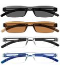Gafas de Lectura y Gafas de Sol Viseng 3 en 1 con Luz Azul +3.5