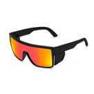 Gafas de Seguridad BINGKING Polarizadas UV400 con Espejo Mate Rojo