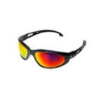 Gafas de Seguridad EDGE SWAP119 UV400 Negras con Lente Espejo Aqua