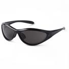 Gafas de sol ADE WU Rave Y2K tendencia envolventes negras/grises