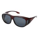 Gafas de sol ajustables para anteojos Yodo con lentes polarizadas color burdeos
