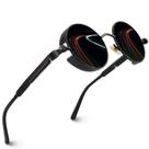 Gafas de Sol CGID Retro Steampunk Redondas Polarizadas E72 UV400