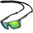 Gafas de Sol Deportivas Polarizadas ATTCL para Hombre con Montura Cuadrada TR90