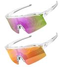 Gafas de Sol Deportivas Sunbowglint Polarizadas UV400 con Montura TR90 Paquete de 2 Gafas de Sol Deportivas Sunbowglint Polarizadas UV400 con Montura TR90 Paquete de 2