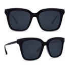 Gafas de Sol DIFF Bella Cuadradas Sobredimensionadas Negro/Gris Gafas de Sol DIFF Bella Cuadradas Sobredimensionadas Negro/Gris