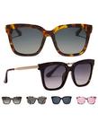 Gafas de Sol DIFF Bella Sobredimensionadas Cuadradas para Mujer Ámbar Tortuga Gafas de Sol DIFF Bella Sobredimensionadas Cuadradas para Mujer Ámbar Tortuga