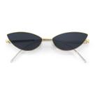 Gafas de sol FEISEDY diseñador de moda retro con pétalos pequeños B2298
