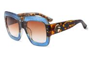 Gafas de sol FEISEDY retro cuadradas grandes para mujer B2276